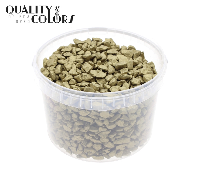 Rocks 3 ltr bucket Gold