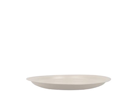 <h4>Zinc Basic Grey Plate 26cm</h4>