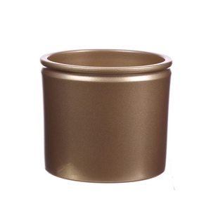 DF03-885096877 - Pot Lucca1 d23.3xh21.5 gold metallic