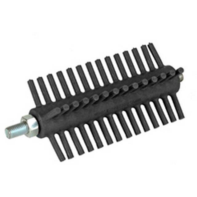 <h4>Olimex borstels - zacht + schroefdraad 2 st. grijs</h4>