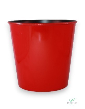 CP 13,5D 13H KONISCH GLANZEND ROOD POLYPROPYLENE