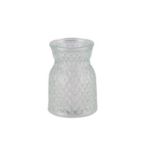 Diamond Clear Vase 8x11cm Nm