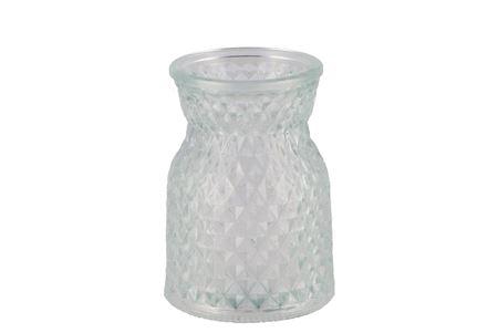 <h4>Diamond Clear Vase 8x11cm Nm</h4>