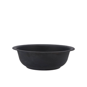 Zinc Basic Black Bowl 28x9cm