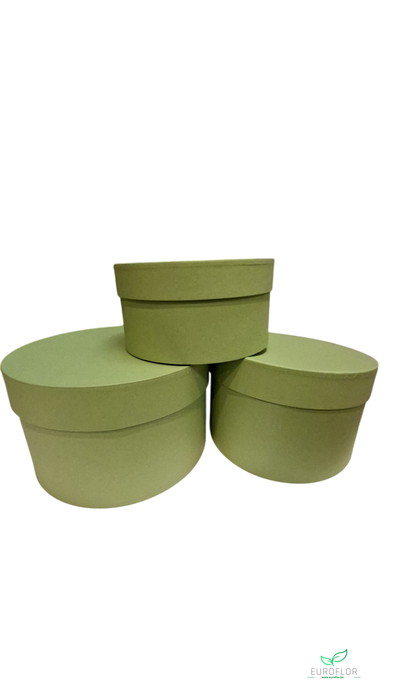 HATBOX D24 H13 GREEN SET3