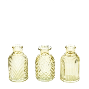 Glass Bottle Elske d02/6*9.5cm ass.