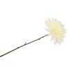 Silk Dahlia Pointy Off White 65cm Nm