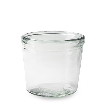 Glass potzz pot d14 5 13 5cm