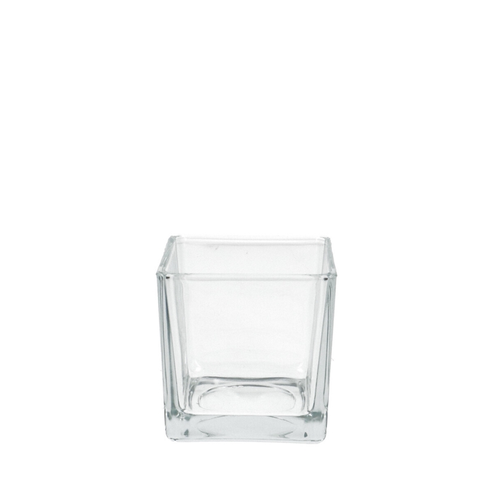 <h4>Glass Cube taper d08*08cm</h4>