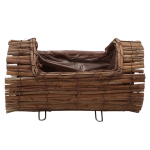 Wicker Planter Cylindrical 31x17cm