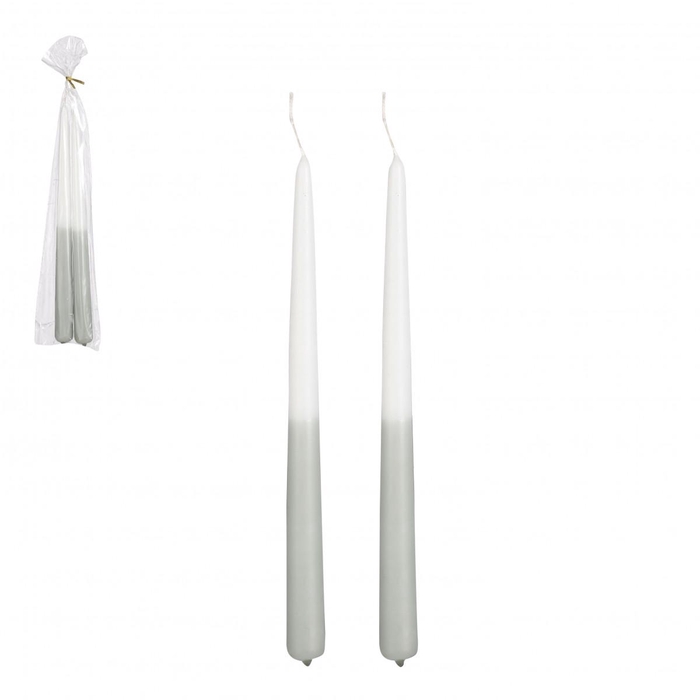 <h4>Kaars Dip dye d2.2*30cm x2</h4>