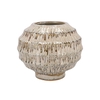 Lima Green Vase Bowl Active Glaze 34x34x30cm