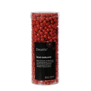 Christmas Deco beaded garland 10m