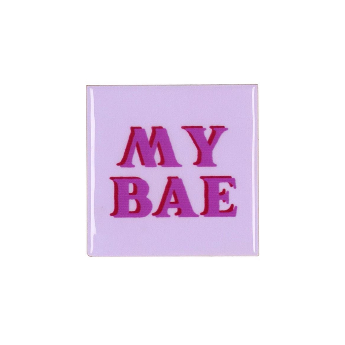 <h4>Tile My Bae Purple 10x10x1cm Nm</h4>