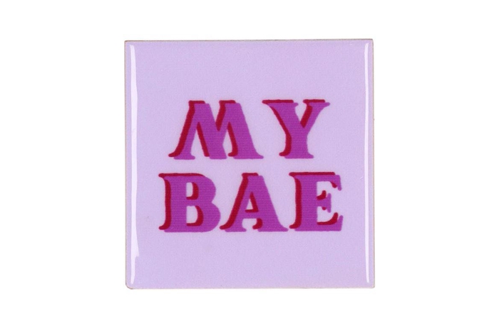 <h4>Tile My Bae Purple 10x10x1cm Nm</h4>