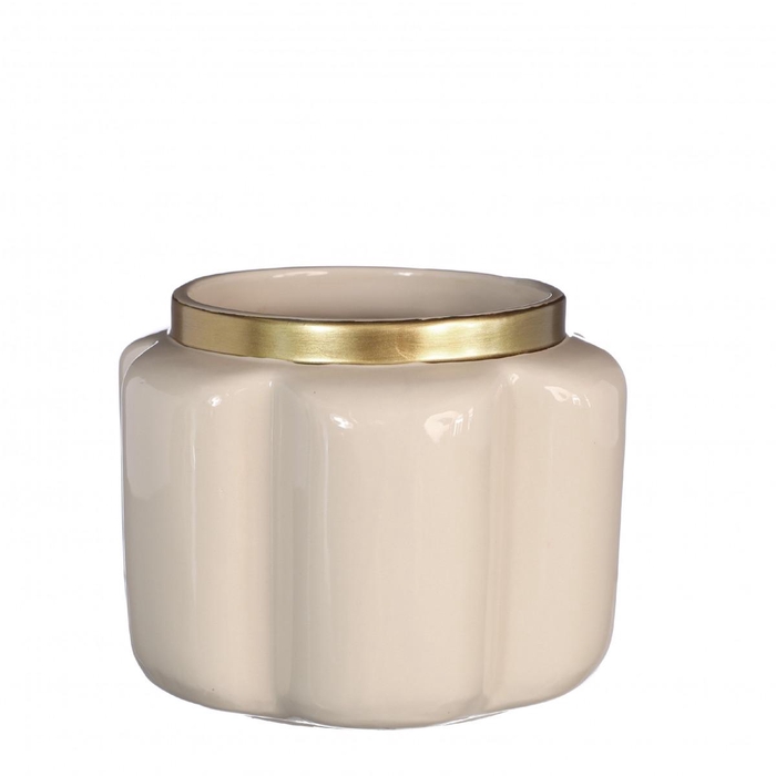 <h4>Keramiek Pouff pot d15.5*12cm</h4>