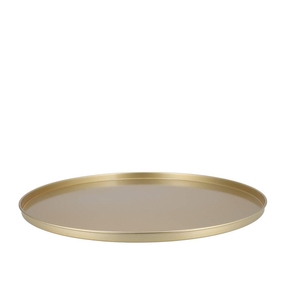 Coaster Majestic Gold Tray Metal 56x2cm