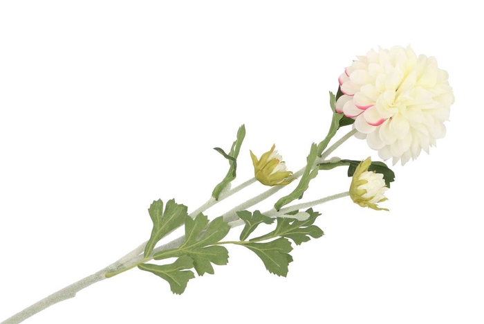 <h4>Silk Dahlia 3x White 65cm Nm</h4>