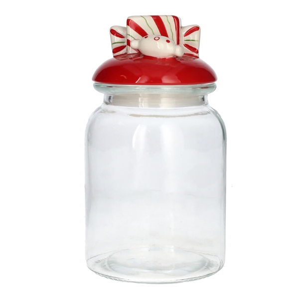 <h4>Storage jar Jelly d10.9xh19.7 red</h4>