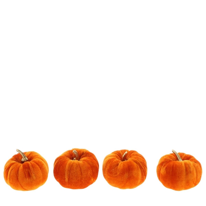 <h4>Autumn Deco pumpkin 8cm x4</h4>