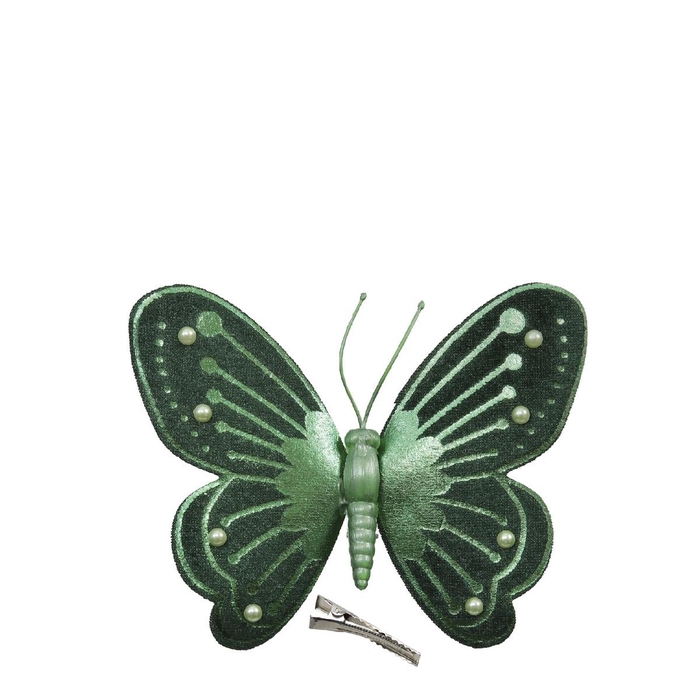 <h4>Christmas Deco butterfly/clip 12*9.5cm</h4>