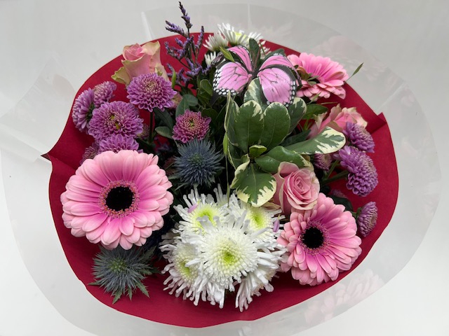 <h4>Boeket Biedermeier Rose</h4>