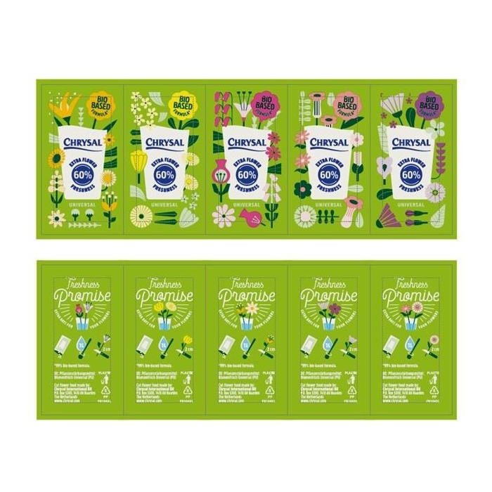 <h4>Verzorging Chrysal Univ.PP sachet 500*1L</h4>