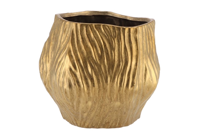 Multan Gold Pot 23x19cm