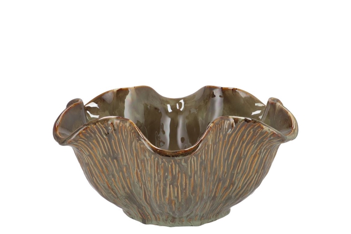 <h4>Loui Nordic Sand Bowl 24x24x12cm</h4>