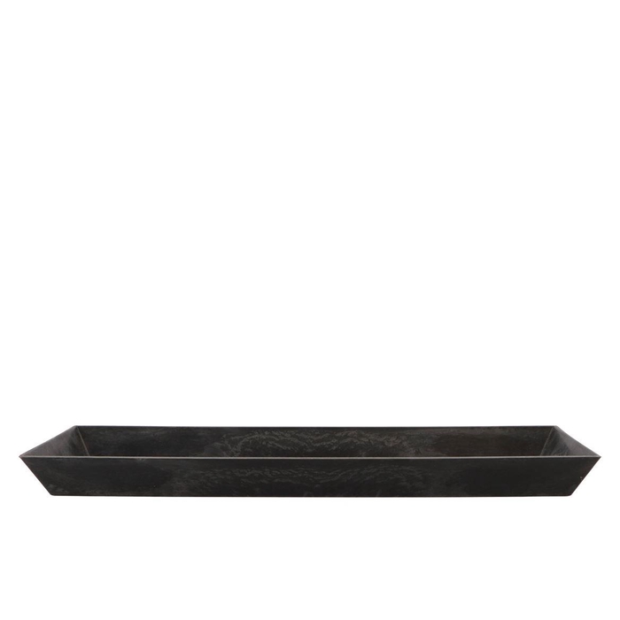 <h4>Melamine Grey Bowl Rectangle 50x20x4cm</h4>