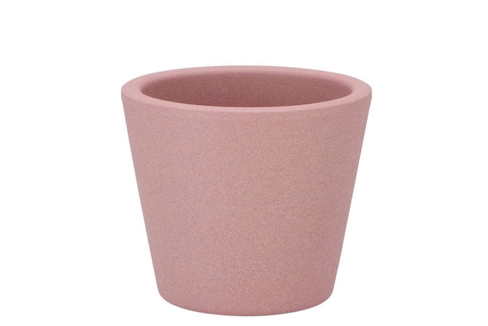 <h4>Vinci Pink Pot Container 12x10cm</h4>