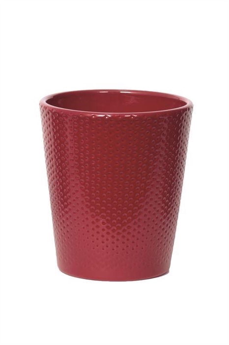 <h4>Dec Keramiek Zoe Dots Red Cherry Gloss (Ø12cm)</h4>