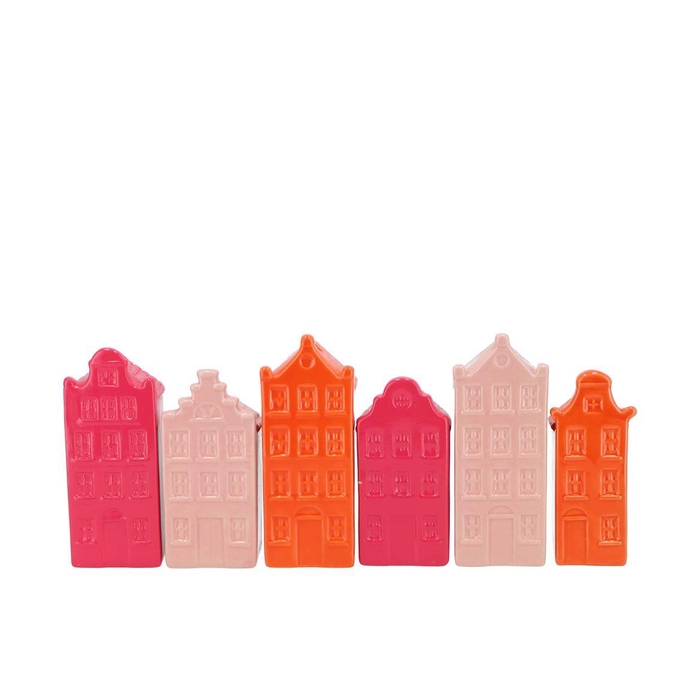 <h4>A'dam Houses Canal Vase Fuchsia Mix Ass 6x5x20cm N</h4>