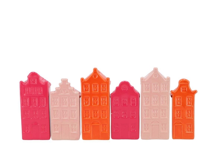 <h4>A'dam Houses Canal Vase Fuchsia Mix Ass 6x5x20cm Nm</h4>