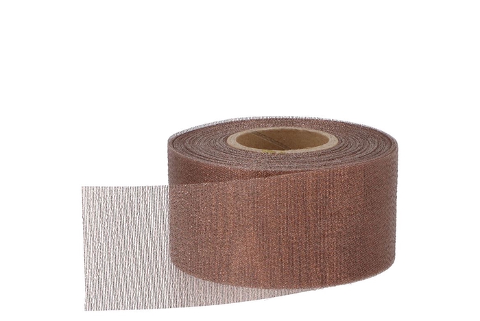 <h4>Ribbon Lucente (nr.75) Copper 50mm A 25 Meters</h4>