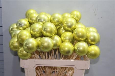 <h4>Kerstbal Op Stok Gold</h4>