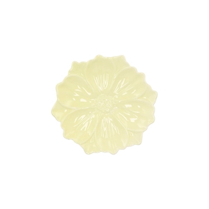 Bloom Cosmea Plate Yellow 18x18x4cm