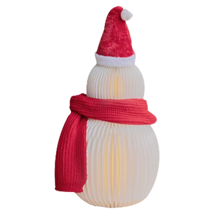 <h4>DF12-PH-10540 - Snowman honeycomb 55,5cm usb</h4>