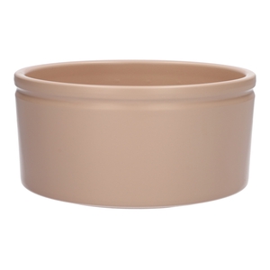 DF03-885311000 - Planter Lucca d22.5xh10.1 ivory matt