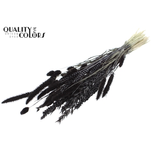 Dried Flower mix bunch Black
