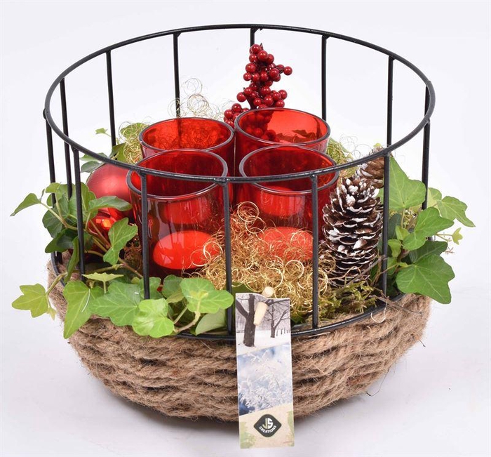 <h4>Gaasmand met touw 18cm</h4>