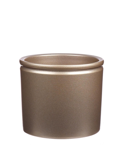 <h4>DF03-883676600 - Pot Lucca1 d27.8xh25.7 gold Tray/1</h4>