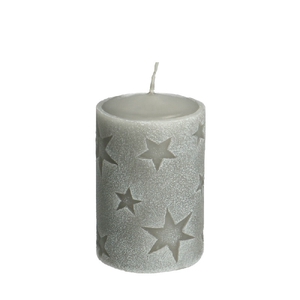 Candle Cylinder Safe d06.5*10cm Star