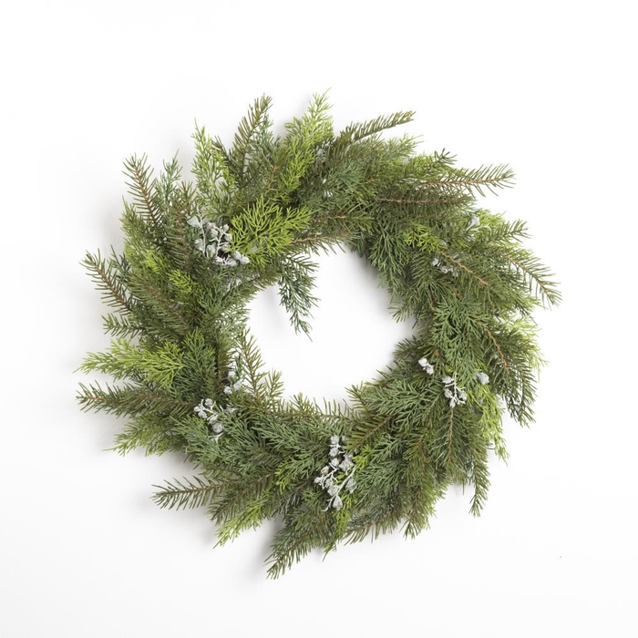 <h4>AF Wreath pine w/cone L61cm gr</h4>