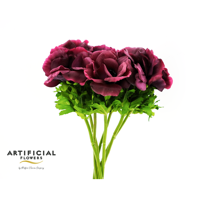 <h4>Artificial Soft Touch Anemone Purple</h4>