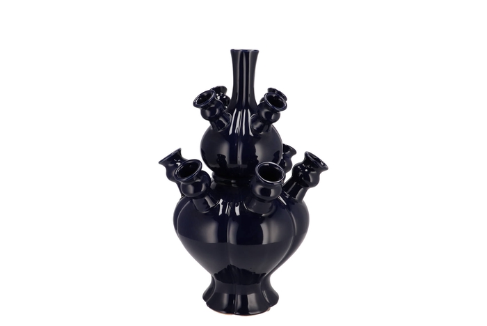Rotterdam Blue Vase Set Tulip 25x25x36cm Nm