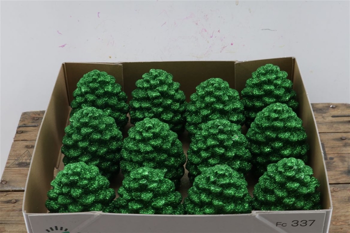 <h4>Deco Pinecone Green Medium</h4>