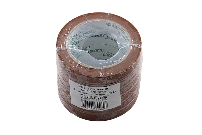 Tape Oasis PVC Brown 1,5cm x 33m
