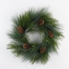 AF Wreath Pinus+Cone 56cm Gree