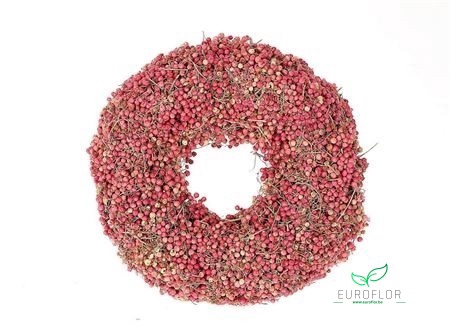 WREATH PEPPERBERRIES H9 D25